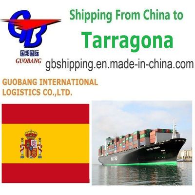 Μεταφορά φορτηγών από προμηθευτές σε λιμάνι/αποθήκη Καλύτερες υπηρεσίες ναυτιλίας από την Ταραγόνα Αναχώρηση Shenzhen/HK//Shanghai/Tianjin