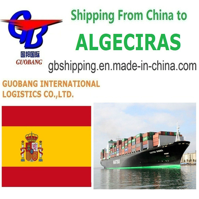 1000teu/μήνα Παροχή ναυτιλίας γενικού εμπορευμάτων από την Αλγεσίρα στις επαγγελματικές υπηρεσίες