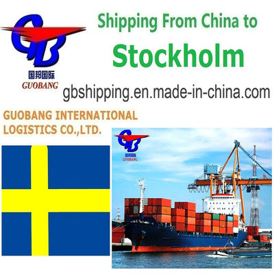 Υπηρεσίες αεροπορικής ναυτιλίας εμπορευματικών εμπορευμάτων από τη Σουηδία προς τη Στοκχόλμη Co/Fa/Fe/FF Add-on και LCL FCL με ταχυδρομείο