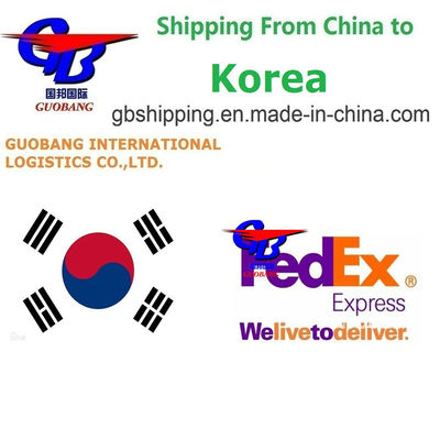 Υπηρεσίες FedEx Από στην Κορέα Υπηρεσία Μίας Σταθμής Κράτηση-Απορρόφηση-Παρακαλάς-Στο αεροπλάνο Αεροπορική Μεταφορά Λειτουργεί καλά με την CZ