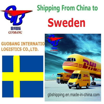 Guobang Ltd. Προσιτή και επαγγελματική υπηρεσία DHL από τη Σουηδία