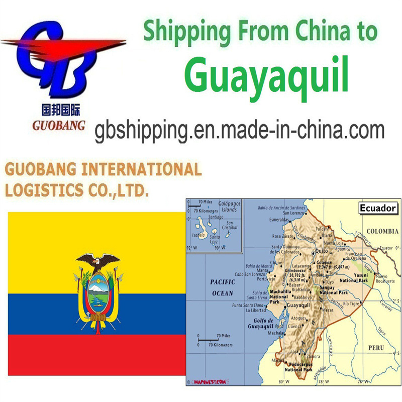 Βέλτιστες υπηρεσίες ναυτιλίας από το Guayaquil με αεροπορική ναυτιλία Sq και πρόσθετη υπηρεσία Co/Fa/Fe/FF